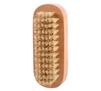 Nail Brush- Wooden Grooming Tool 9.8X3.5X4Cm | Fingernail Brush With Boar Bristles Side Soft Bristle Cleaner For Manicure Pedicure Nail Care Hand Foot Hygiene Cleaning Tool | Wooden Grooming Tóol