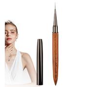 Nail Brushes For - Nail Design Painting Brushes - Sandalwood Brush For Long Lines, Thin Details, Fine Drawing, Design, Home Use And Professional