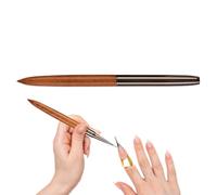 Nail Brushes for Nail Design Sandalwood Handle Thin Details Delicate Line