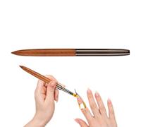 Nail Brushes For - Nail Dotting Tools | Sandalwood Polish Brush For Thin Details, Fine Drawing, Long Lines, Home Use And Professional Salon