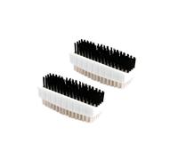 Nail Brushes Plastic Twin Pack White VOW/CL.190/2