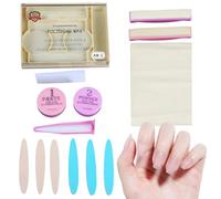 Nail Buffer and Shines Kit 4-Way Naill Buffer Block for Natural Shine Manicure & Pedicure Nail Set Smooth, Shiny Healthy Nails at Home or Salon