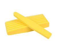 Nail Buffer Sanding Block, Pack of 50 Pcs Nail Buffer Block 100/180 Grit Multicolor Diamond Shape Double Side Sponge(Geel)