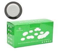 Nail Buffing Disc Foot Pedicure Disk Self-Adhesive Replaceable Sandpaper Pedicure Pads Polishing Files For Nail Foot Sandpaper Polishing Pads Nail Buffing Sanding Pads White Corundum Sandpaper Pads