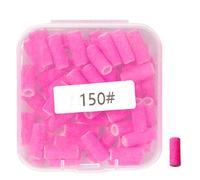 Nail Care Accessories 50pcs Sanding Band and Mandrel Drill Set for Salon Efficient Nail Filing and Smoothing