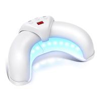 Nail Care Light Device for Multiple Toenail with 470nm Blue Light & 905nm Infrared Light, 3 Timer Modes, Home Nail Care Tool-Beige