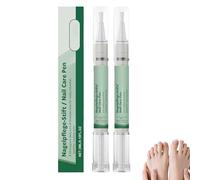 Nail Care Pen, Nail Repair Pen for Nail, Nail Smooth for Toenails, Cosmetic Care for Nail Fungus, Natural Ingredients Strengthener Nail, Nail Hardener for Toenails, 3ml (2 Pcs)
