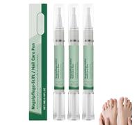 Nail Care Pen, Nail Repair Pen for Nail, Nail Smooth for Toenails, Cosmetic Care for Nail Fungus, Natural Ingredients Strengthener Nail, Nail Hardener for Toenails, 3ml (3 Pcs)