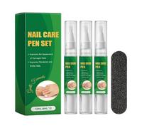 Nail Care Pen, Strengthening Nourishing Formula Set, Cuticle Softener Tool, Nail Repair Hydration Solution for Home Salon Travel Morning Night Use Men Women Beauty Routine Care