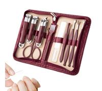 Nail Care Tool Set, Nail Care Tools, 10 x Toenail Clippers, Pedicure Tools for Feet, Manicure and Pedicure for Men, Outdoors, Women, Men
