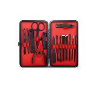 Nail Care Tools Nail Clippers Setnail Clippers Pedicure Kit Nail File Nail Clippers Manicure Beauty Kit with Portable Fashion Bag Travel Manicure Set,B