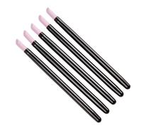 Nail Carving Pen 10pcs Plastic Cuticle Pusher Black for Nail