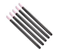 Nail Carving Pen Black 10pcs Plastic Cuticle Pusher for Manicure