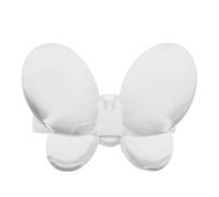 Nail Chart Ring Flower Butterfly Gel Color Display Tool For Nail Art Practice (Mariposa transparente)