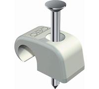 Nail clamp 7-12 mm, with 35 mm nail 400 Stück Nagelschelle