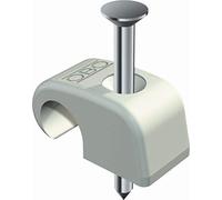 Nail clamp 7-12 mm, with 35 mm nail 50 Stück Nagelschelle