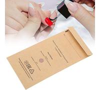 Nail Cleaning Bag, 100pcs Disposable Nail Art Tool Cleaning Bag Portable Cosmetic Cleaning Pouch Clean Machine Accessory Nails Dirt Suction(75 * 150mm)