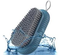 Nail Cleaning Brush - Fashion Hanging Fingernail Exfoliating Brush with a Bow Practical Fingernail Breaks Dry Colour, Grease, Mud and Harbrush Clean Pedicure Tool for Men