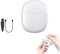 Nail Clipper, Electric Nail Clippers, Electric Nail Clippers, Electric Automatic Nail Clipper, Nail Clippers for Thick Toenails, Comfort Clip Nail Clipper with LCD Light-White (White)