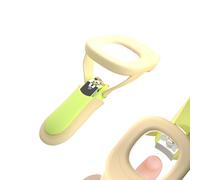 Nail Clipper for Children, with LED Light and Magnifying Glass 25 x for Infants - Safe Automatic Tool with Scissors for Home Children Travel Care and Families and List