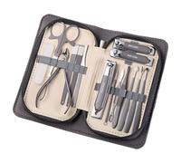 Nail Clipper Set, Comfortable Rounded Tool, Precise Manicure Accessory for Grooming, Beauty Kit, Strong Construction Design, 1 Set of 5 x 3 x 1 Inch Nail Clippers with Q