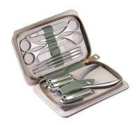 Nail Clipper Set Holster Nail Clippers Nail Clippers Splash Manicure Full Set,Gray-11 * 15.7CM