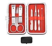 Nail Clipper Set Manicure Set Men Stainless Steel Nail Clippers Kit with Portable Travel Case, Personal Care Tools Men Grooming Kit for Husband Boyfriend Family