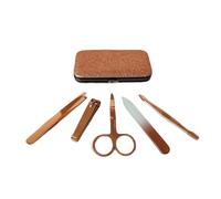 Nail Clipper Set Rose Gold Stainless Steel Nail Manicure Set Nail Clippers Nail Clippers Beauty Manicure Tool Set,White-Patch Five-Pointed (White Patch Five)
