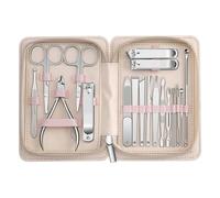 Nail Clipper Set Stainless Steel Nail Clippers Full Set of Manicure Tools Batch Nail Clippers,White-Fruit Peach5-16 * 11.5c