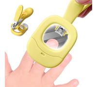 Nail Clipper with Light - Anti-Splash Lens 8.6 cm|Precision Nail Clipper for, Safe Nails Care for Travel, Home, and Camping, Non-Slip Steel Design