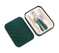 Nail Clippers - Beveled Trimmer with and Spoon - Anti Splash and Wide Design for Hand and Foot Care Home Travel for Women and Men