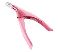 Nail Clippers for Acrylic Nails, Pink Acrylic Nail Clippers-Stainless, Precise and Durable Nail Tip Cutter, Professional Nail Art Manicure Tool, for False Nails and Tips