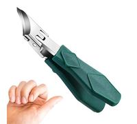 Nail Clippers for Feet, Heavy Duty Anti-Splash Nail Scissors with Curved Blade - Nail Clippers for Women, Elderly & Salon