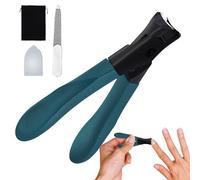 Nail Clippers for Hand Nails - Ergonomic Stainless Steel | Nail Clippers - for Adult and Elderly Fingers for Personal Care at Home and for Travel