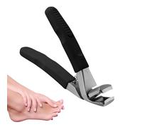 Nail Clippers for Men, Professional Nail Clippers - Toenail Clippers with Wide Jaw Opening, Nail Clippers with Long Handle, Anti-Splash Nail Tools, Heavy Duty Fingernail Cutter for the Home
