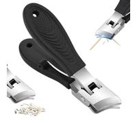 Nail Clippers for Nail Trimming, Sturdy Comfortable Handle, Heavy Duty Reinforced Nail Clippers | for Women, Men, Teens and The Whole Family