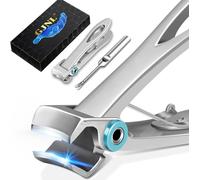 Nail Clippers for Thick Nails - Gifts for Men Dad 16mm Sharp Wide Jaw Opening Toenail Clippers, Extra Large Heavy Duty Toe Nail Clippers