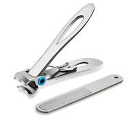 Nail Clippers for Thick Toenail 15mm Wide Jaw Opening Nail Clipper Stainless Steel Thick Fingernail Clippers for Men & Women Oversized Seniors Nails Cutter Extra Large Toenails Clippers (Silver)