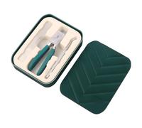 Nail Clippers for Women, Nail Care Tool with File and Spoon, Splash Protection, Wide Jaw Manicure Tool for Women, Men, Household, Salon, Travel, Manicure, Pedicure Care