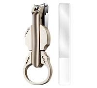 Nail Clippers - Nail Clipper for Women with Magnifying Glass, 2 in 1 Violin Shape for Children | Manicure Pedicure Travel Home, Nail Scissors Bottle Opener Daily Travel Care