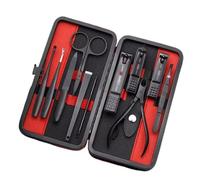 Nail Clippers Set 11 Piece Nail Clipper Set Large Clippers Scissors Upscale Portable Manicure Cutters Pedicure Tools Nail Kit