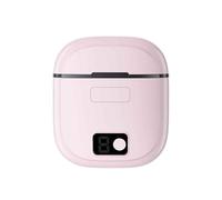 Nail Clippers Set for Men Toenail Clippers Toe for Thick Nails for Women Fingernail Clippers Portable Automatic Electric Silent with Light Aldult Rechargeable Type-C (65X74mm,Pink)