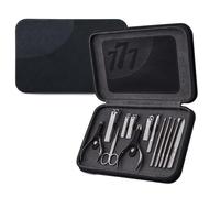 Nail Clippers Set Manicure Set for Men, Nail Professional Kit Clipper, 13PCS Stainless Steel Care Pedicure Mens Grooming with PU Leather Case Nail Kit