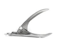 Nail Clippers Tip Cutters for Acrylic False Fake Gel Artificial Nails Rustproof Sharp Professional Manicure Pedicure Trimmer Nail Care Tools (Silver)