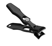 Nail Clippers, Toenail Clippers for Thick Nails, Nail Clippers for Thick Nails Wide Jaw Opening Up to 12mm, Toe Nail Clippers for Thick Nails with Anti-Splash Design, 420 Stainless Steel, Black