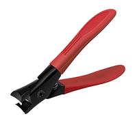 Nail Clippers Toenail Cutter for Thick Hard,Red 3.54 Inchx2.09 Inch | Stainless steel folding design ABS non-slip handle wide jaw sharp portable washable [Quality clippers