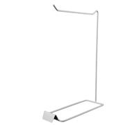 Nail Color Card Display Stand White Metal Vertical Rack