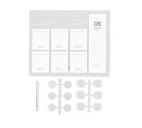 Nail Color Display Board Acrylic Reusable Multifunctional Clear Nail Art Showing Holder 6 Colors Professional Nail Artists Salon Home Use