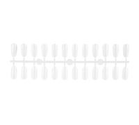 Nail Color Display Card 240PCS Nailtips Polish Gel Color Display Card Nail Art False Tips Chart Palette Oval DIY Practice(自然色)