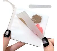 Nail Color Mixing Paper - Art Tool,Waterproof Cosmetic Mixing Palette Paper,for Practice Manicure Coloring Cosmetics Beauty Home Travel Salon